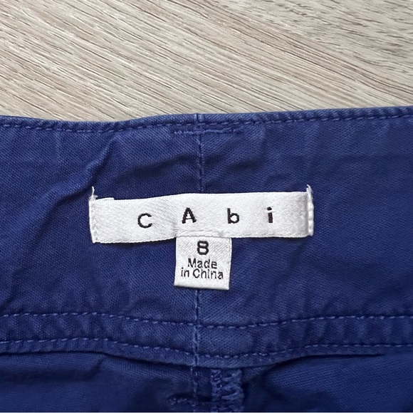cAbi Blue Bermuda Shorts - Size 8 - Picture 3 of 4